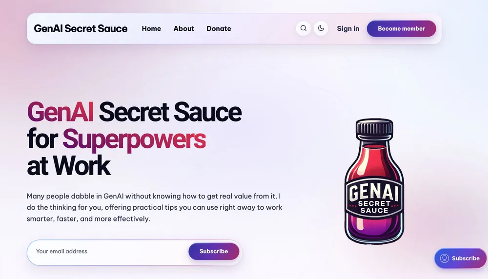GenAI Secret Sauce